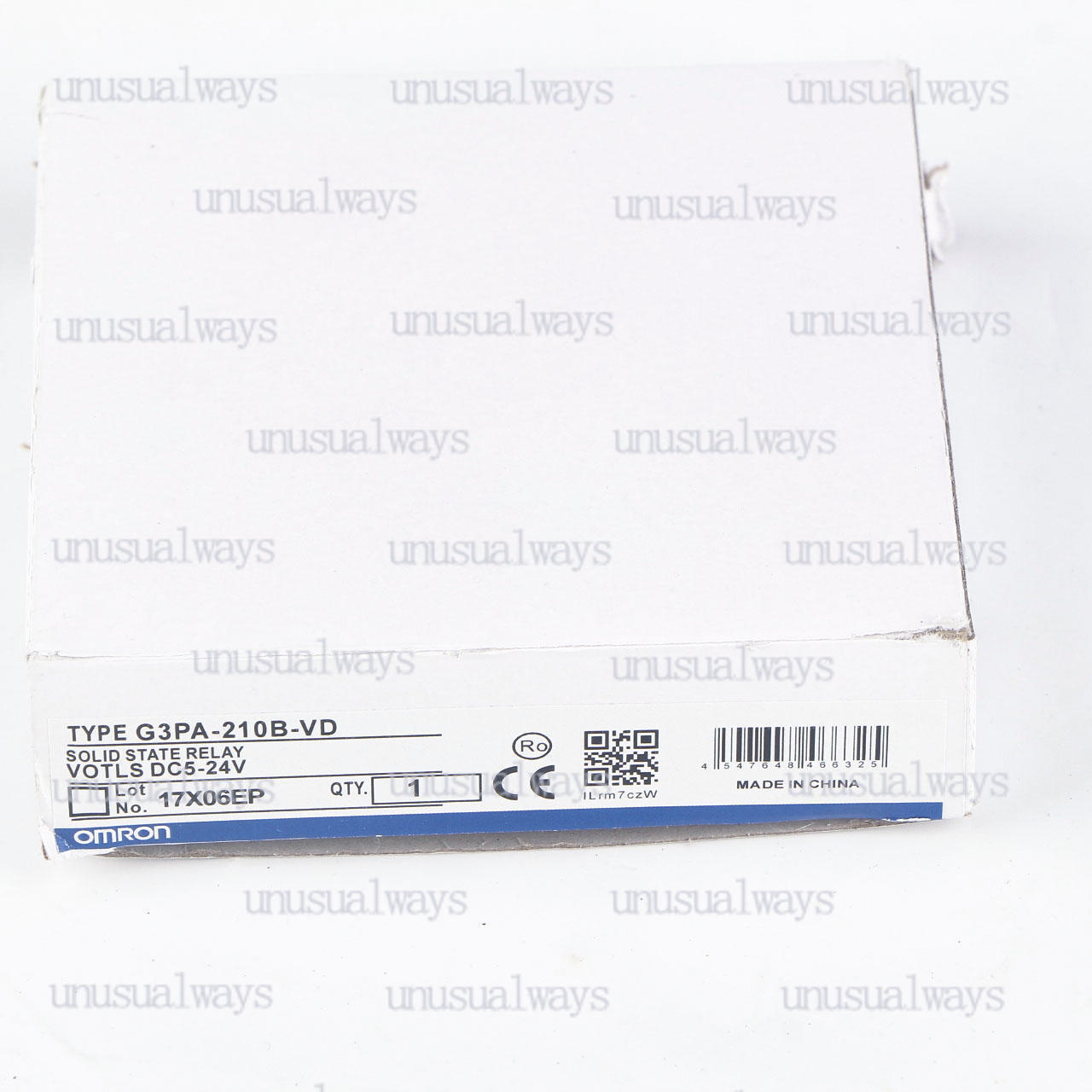 OMRON G3PA-210B-VD solid state relay New