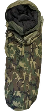 USGI MSS Modular Sleep System 4 Piece Woodland Camo