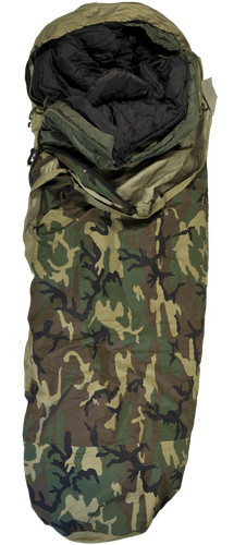 USGI MSS Modular Sleep System 4 Piece Woodland Camo
