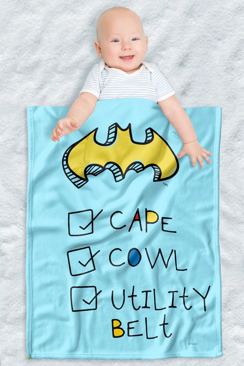 Batman swaddle blanket hot sale