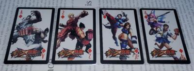 TEKKEN Summer Jam admission bonus playing cards Anime character Animation