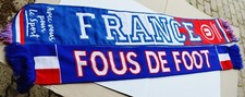 2 ECHARPES supporter → EQUIPE DE FRANCE