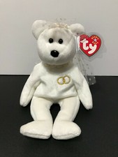 TY Beanie Baby MRS the Bride Bear