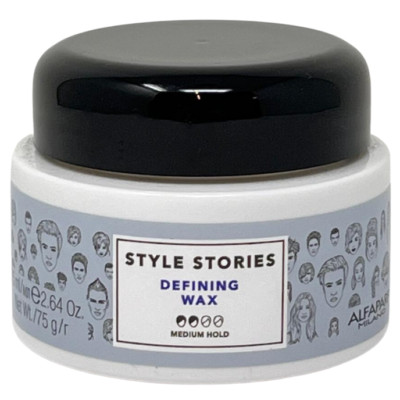 Alfaparf Style Stories Defining Wax - Medium Hold 2.64 oz