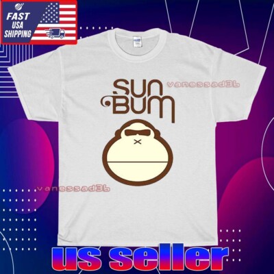 NEW SHIRT SUN BUM SUNBLOCK SUNSCREEN LOGO UNISEX T-SHIRT FUNNY USA SIZE  S-5XL