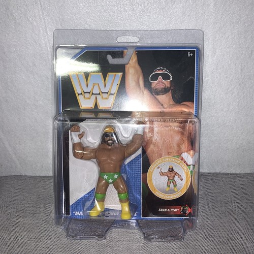 WWE Mattel Retro Series 9 Macho Man Randy Savage W...