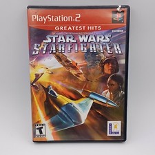 Star Wars Starfighter (Greatest Hits) - Complete PlayStation 2 PS2 Game