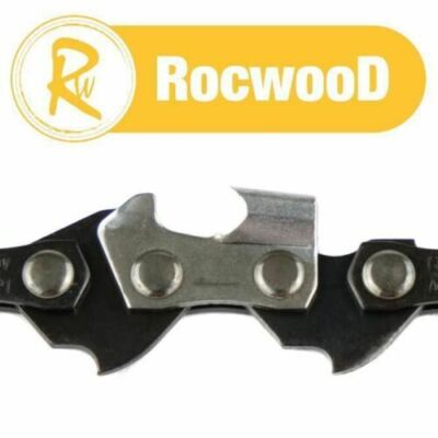 2 x Rocwood Kettensäge Sägekette passend für Bosch AKE35-17S und AKE35-18S 14''