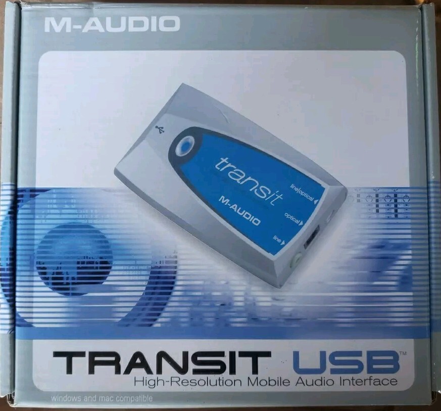 M-Audio Transit USB High-Resolution Mobile Audio Interface M-Audio Transit USB High-Resolution Mobile Audio Interface