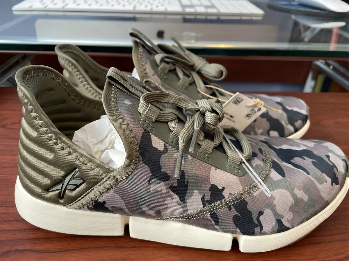 Camouflage top reebok sneakers