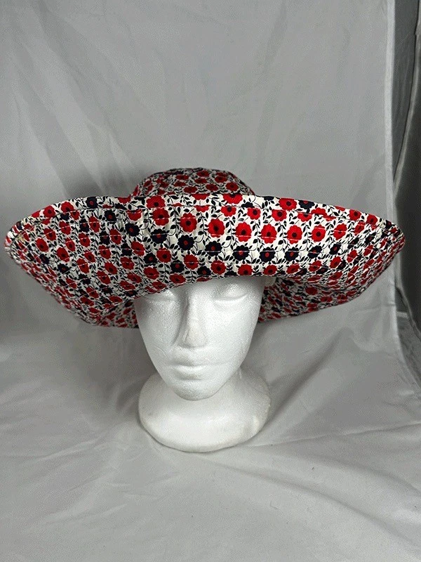 Jessica Simpson Rose Garden Sun Hat Floral