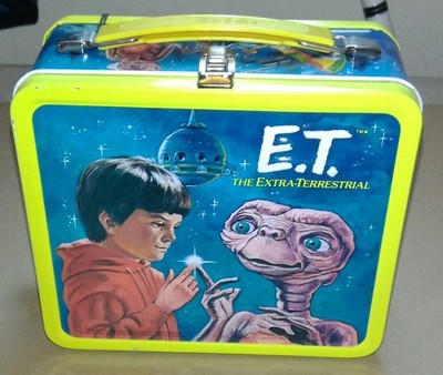 Aladdin E.T Lunchbox -1982 - With Tags and Thermos new with Collector DVD
