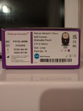 Pelican ModaVi Soft Convex Drainable Pouch X10 Pack 12-40mm