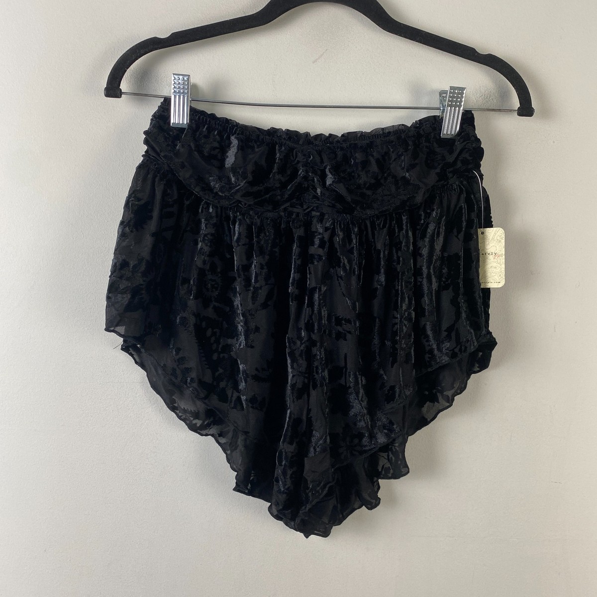 Free People Intimately Snow Angel Micro Lounge Shorts Womens Large