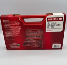 Craftsman 208pc Ultimate Screwdriver Bit Set ...