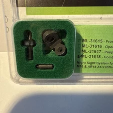 Meprolight NOS ML-31618 Combat Tritium Night Sight Set W/Rear Peep FREE SHIPPING