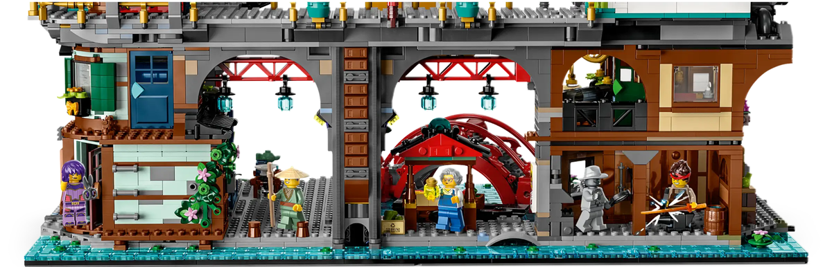 LEGO NINJAGO: Ninjago City Markets (71799) Building Set 21