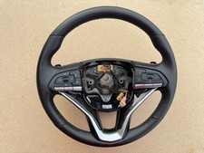 2021-2024 CADILLAC XT6 HEATED STEERING WHEEL W/ SWITCHES JET BLACK LEATHER OEM