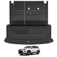 3W Cargo Liner Fit 2024 2025 2026 Toyota Grand Highlander 7 Seat with Subwoof...