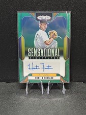 2025 Panini Prizm #SS-HF Hunter Furtado Sensational Signatures Green Pirates