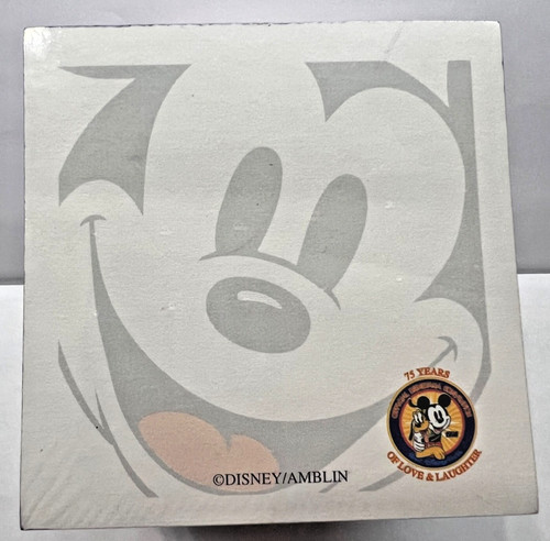 RARE 1998 DISNEYANNA CONVENTION NOTE CUBE - SEALED - 75 YEARS OF LOVE & LAUGHTER