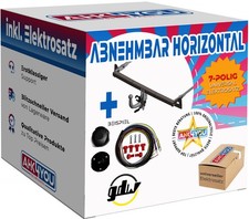 AHK GDW für Ford Focus Turnier Kombi 99-03 hori. + 7-pol ESATZ ABE