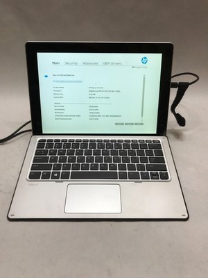 HP Elite X2 1012 G1 12''  Intel Core m7 8GB RAM NO SSD/OS For Parts Cracked! - DW