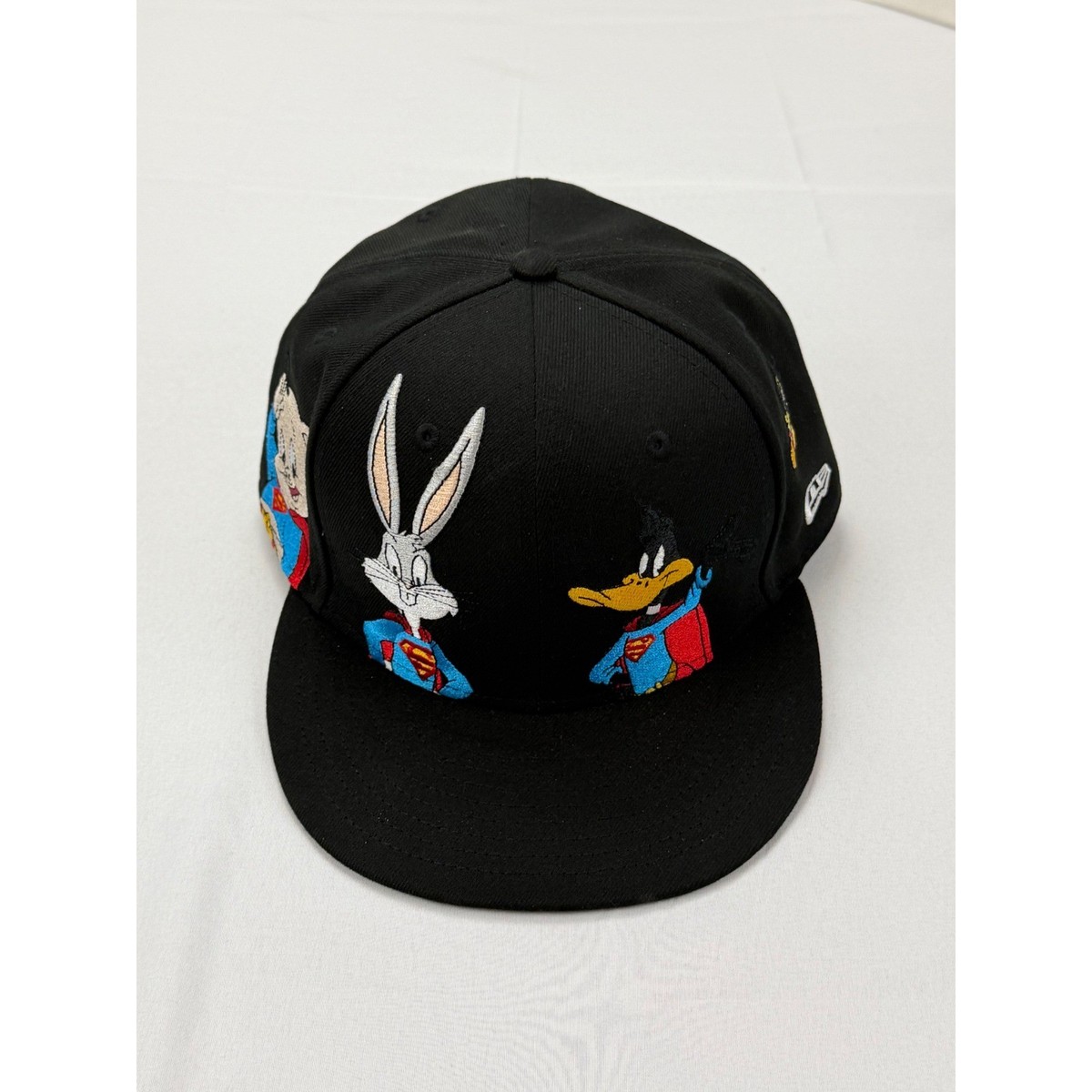 New Era 59FIFTY Fitted Hat Mens 7 7/8 Black Looney Tunes WB 100