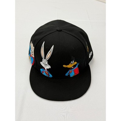 New Era 59FIFTY Fitted Hat Mens 7 7/8 Black Looney Tunes WB 100