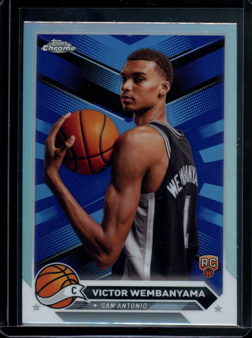 2023-24 Topps Chrome #1 Victor Wembanyama Refractor