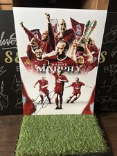 Danny Murphy Signed Liverpool 16x12 montage  *private signing * COA