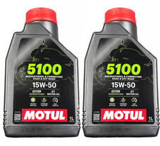 OLIO MOTO 5100 15W-50 TECHNOSYNTHESE 4TEMPI 2LT - MOTUL 104080