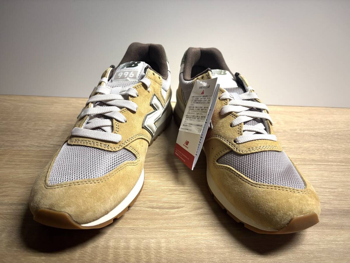 New Balance CM996UK2 Beige 11.02in D Unused Men's Sneakers