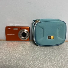 UNTESTED Polaroid T1031 10.0MP Digital Camera, Battery &Case-No Charger-UNTESTED