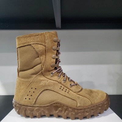 Rocky S2V Tactical Military Boots 5.5 M Coyote Brown Soft Toe Special Op RKC050
