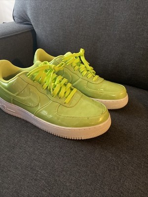 Nike Air Force 1 Low LV8 UV. Neon Size 10.5 Used But In Decent Condition.