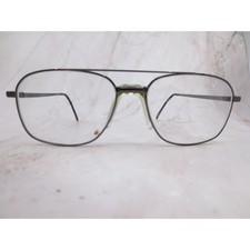 Zyloware Stetson 178 Mens Aviator Eyeglasses Frame Gunmetal Gray 57-16-140 ST178