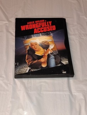 Wrongfully Accused (DVD, 1998) Leslie Nielsen / Full Screen /Snapcase