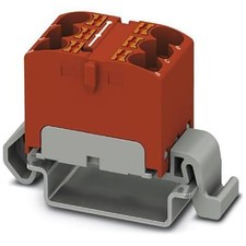 2pk PHOENIX CONTACT - IC 3273662 Distribution block;DIN Rail;6-positions;Pu