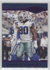 2018 Panini Plates & Patches Purple /30 DeMarcus Lawrence #51 00ma