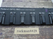 Roland GFC-50 MIDI Controller Foot Controller used from japan