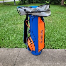 Vintage Miller Golf Bags UF Florida Gators 6 Way Golf Bag With Cover Rare