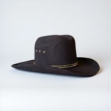 Children s Western Black Cowboy Hat Small