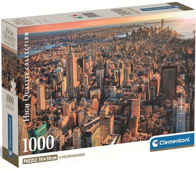 NEW Clementoni Jigsaw Puzzle 1000 Pieces High Quality New York City