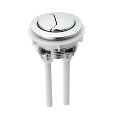 Toilet Tank Button Replacement Dual Push Flushing Valve 48mm Hardware New