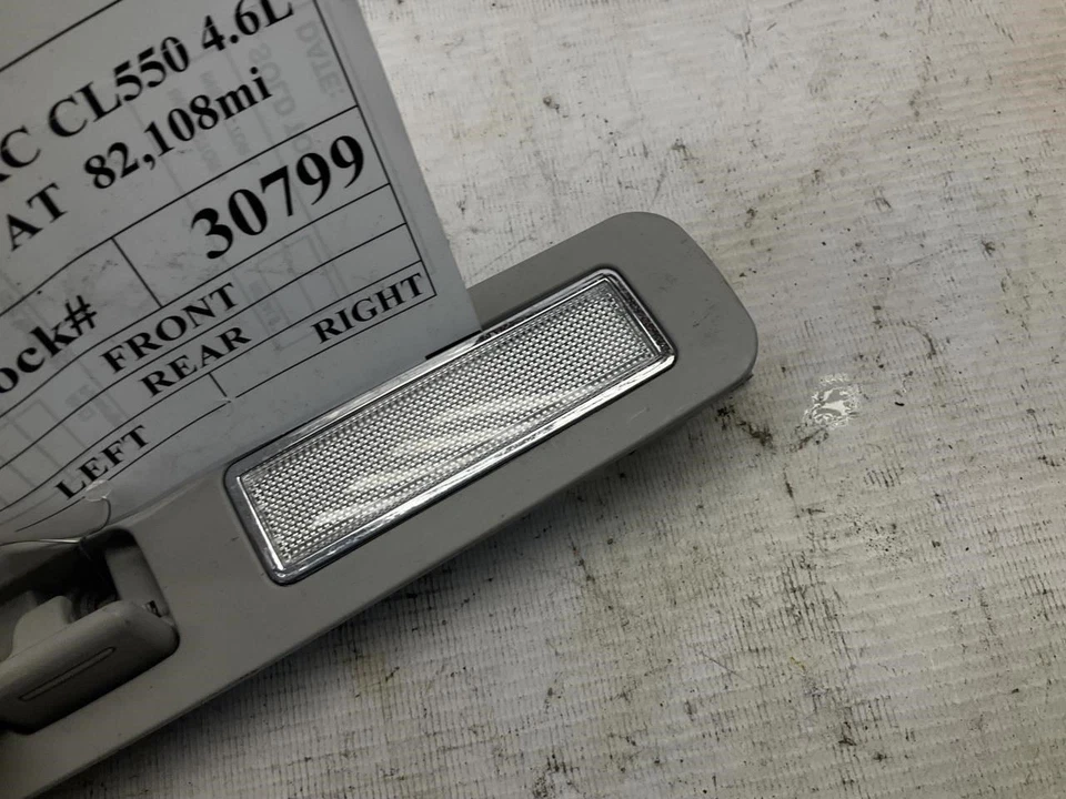 07-14 Mercedes-Benz CL550 W216 Rear Left And Right Dome Light Lamp P - Image 4 of 4