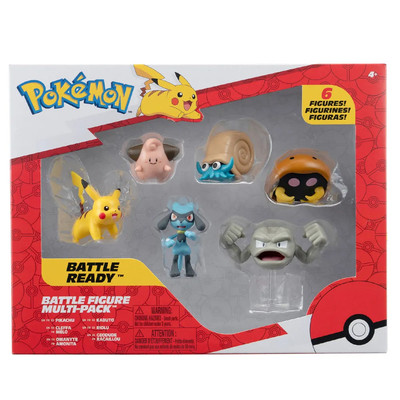 Pokémon - Deluxe Pack 6 Figuren - Set 4