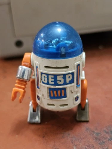 Vintage Playmobil Playmo Space Robot Droid GE5P Star Wars R2-D2 1980z 2"