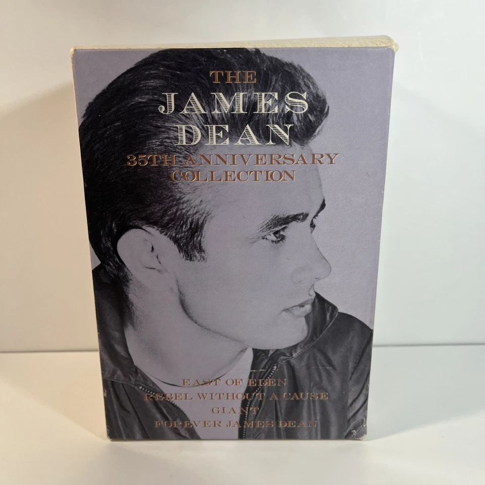 James Dean 35th Anniversary Collection VHS Factory Giant Rebel East Of Eden - Image 4 of 4