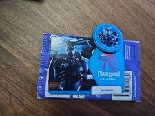 # 5 Black Panther Woolworths Disney Discs Card Disneyland 70th Anniversary 2025